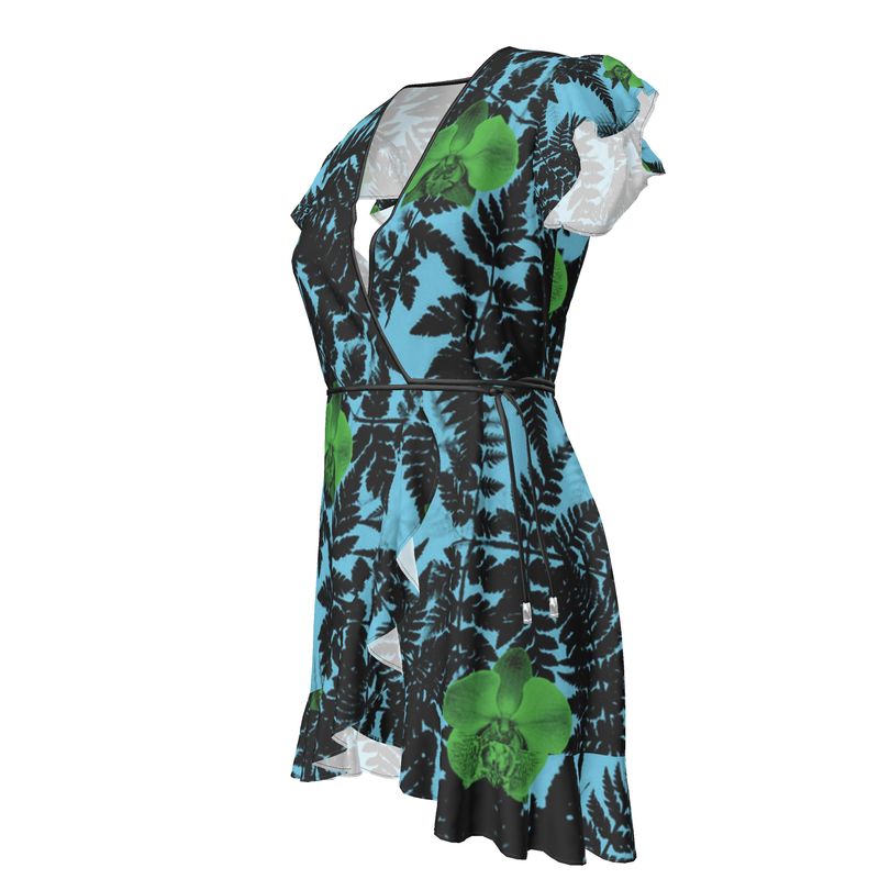 Verdant Orchid - Tea Dress
