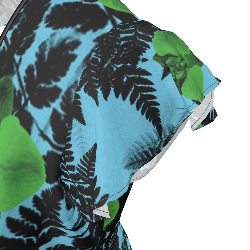 Verdant Orchid - Tea Dress